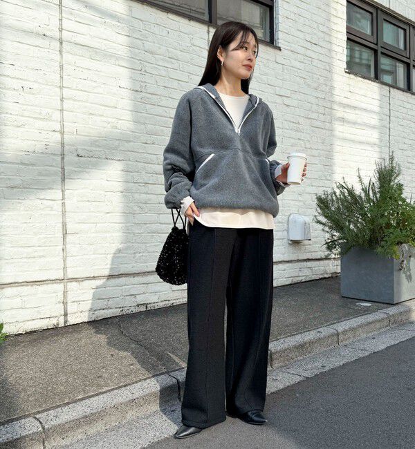 fredy emue「フード付きフリースアノラック」|スウェット・ジャージ|