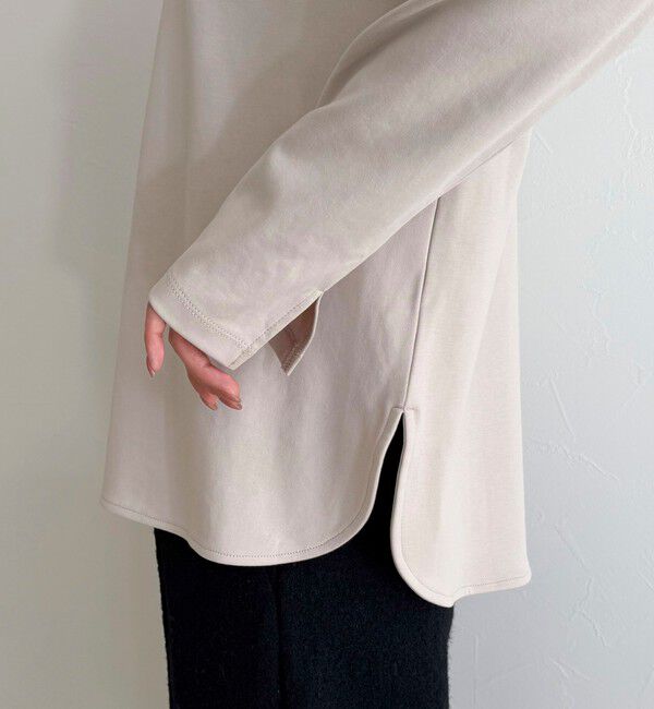 fredy emue「スムースラウンドヘムロンTシャツ」|Tシャツ・カットソー|