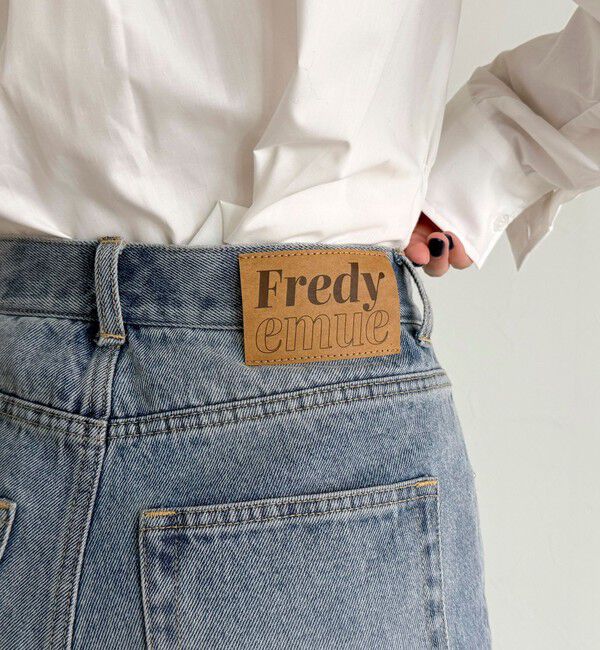 fredy emue「【待望の新色＆サイズ展開追加／@sora_522m企画】BASIC STRAIGHT DENIM」|デニム|
