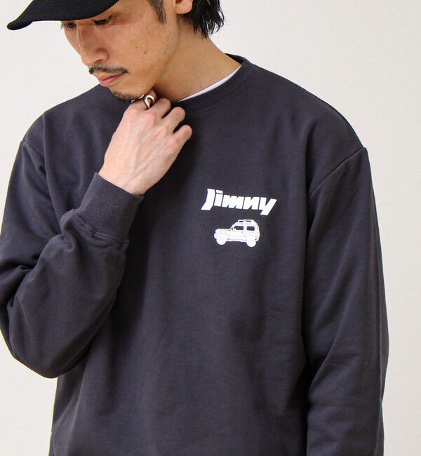 GLOSTER「【ロングセラーコラボ】ジムニー&times;GLOSTER Suzuki Jimny 裏毛プリントスウェット」|スウェット・ジャージ|