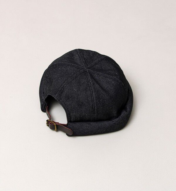 GLOSTER「DENIM /HICKORY ROLL CAP フィッシャーマンキャップ」|キャップ・キャスケット|