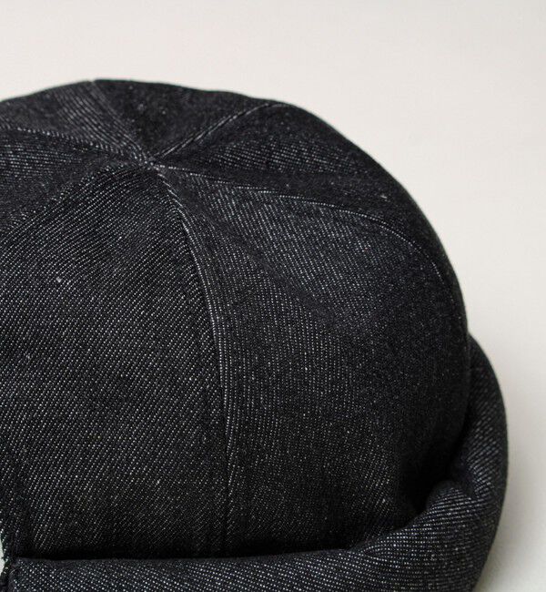 GLOSTER「DENIM /HICKORY ROLL CAP フィッシャーマンキャップ」|キャップ・キャスケット|