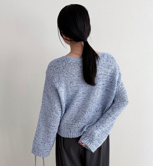 fredy emue「テープヤーンニットプルオーバー」|ニット・セーター|