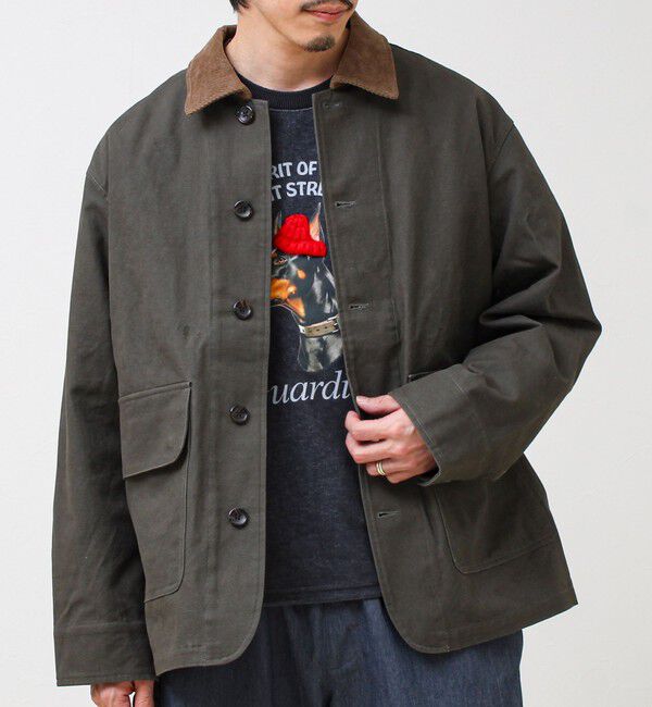 GLOSTER「【春の本命アウター】ハンティングブルゾン」|ブルゾン・スタジャン|