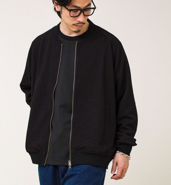 GLOSTER「【きれいめに使える】フクレジャガード MA1カーデ」|カーディガン|