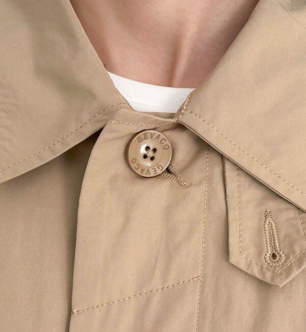 fredy emue「【GEVACO/ゲバコ】ステンカラーコート」|ステンカラーコート|