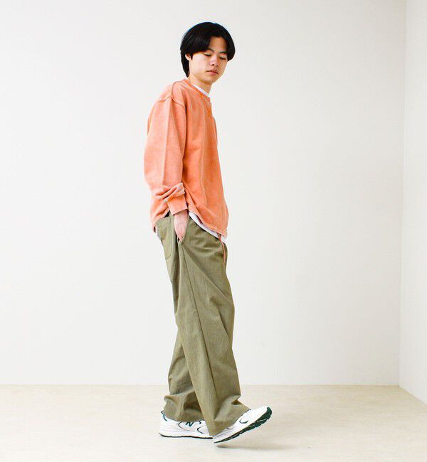 GLOSTER「【色で選べる/ユニセックス対応】GOODNESS イージーパンツ」|チノ|