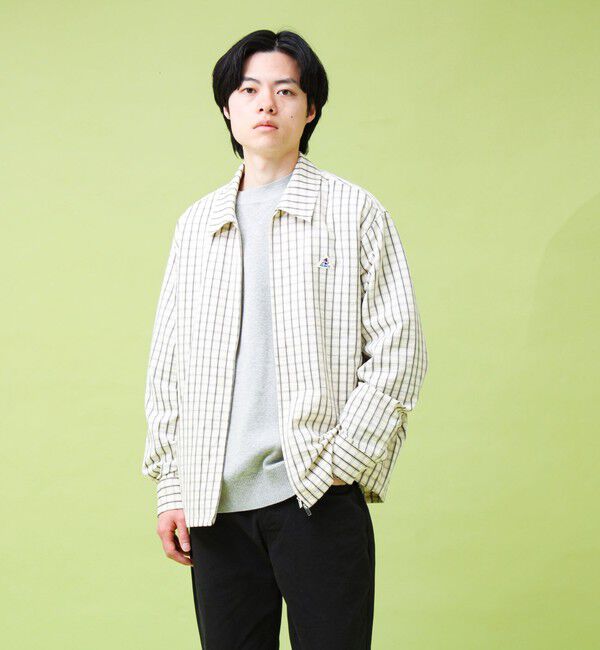 GLOSTER「【GEVACO/ゲバコ】ジップアップ シャツジャケット」|ブルゾン・スタジャン|