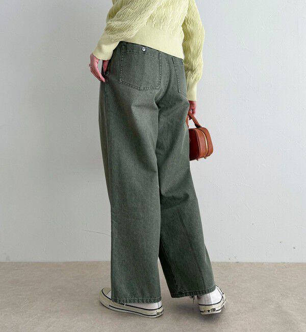 fredy emue「《セットアップ対応》ラップデニムパンツ」|デニム|