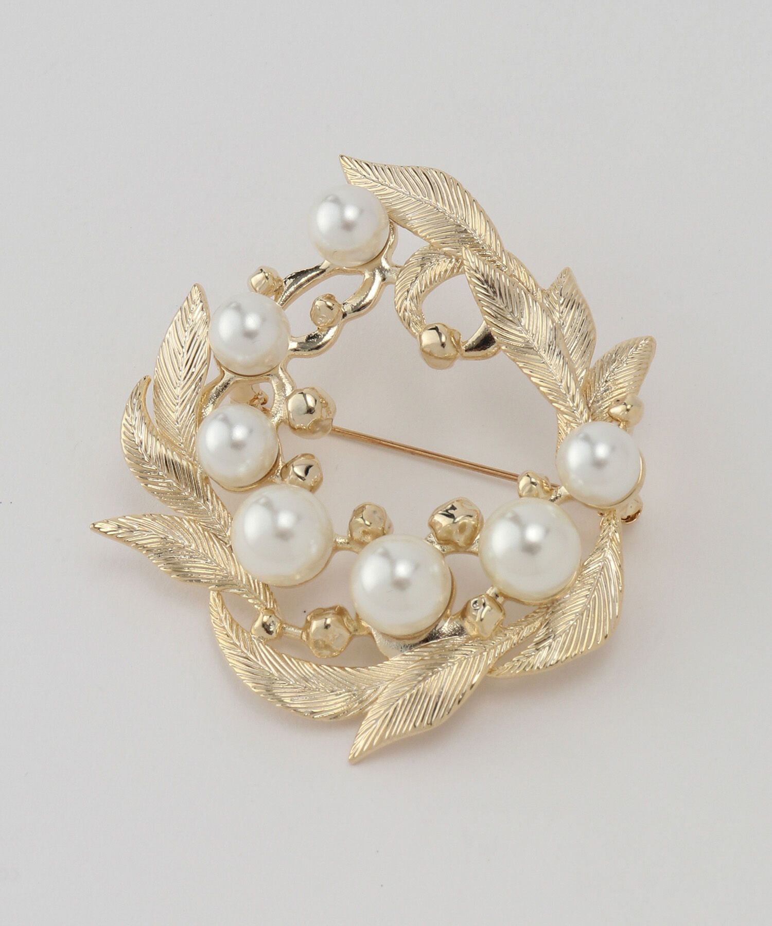 ROPE「パールサークルモチーフブローチ【セレモニー対応】」|その他|