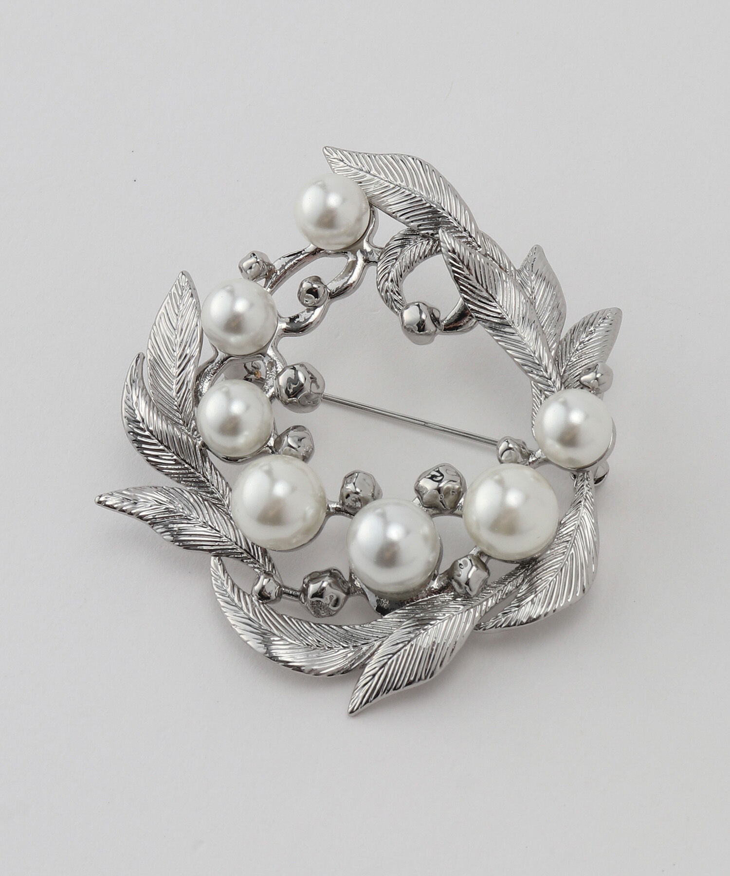 ROPE「パールサークルモチーフブローチ【セレモニー対応】」|その他|