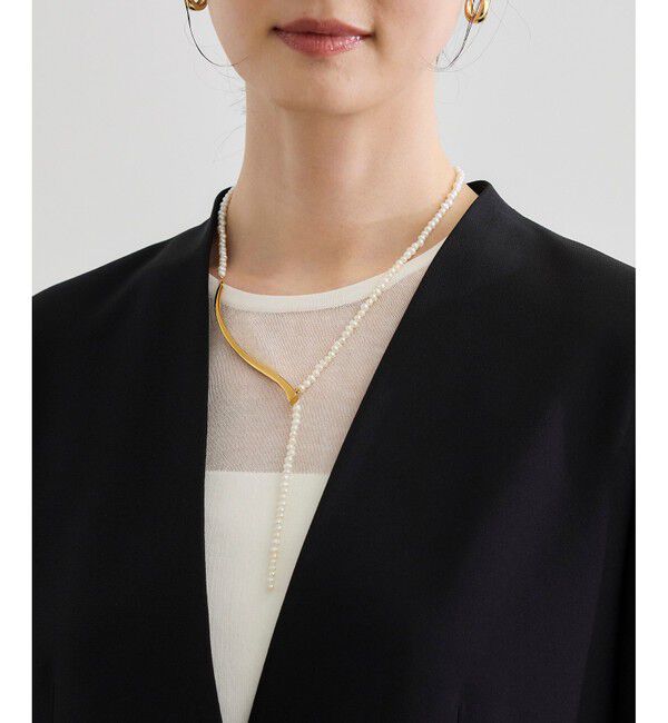 ROPE「トリアセバックサテン ジャケット【オフィス/通勤/セットアップ対応】/洗える」|ノーカラージャケット|