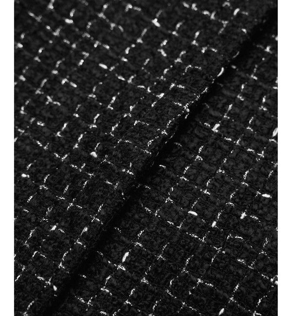 ROPE「ツイードジャケット」|ノーカラージャケット|