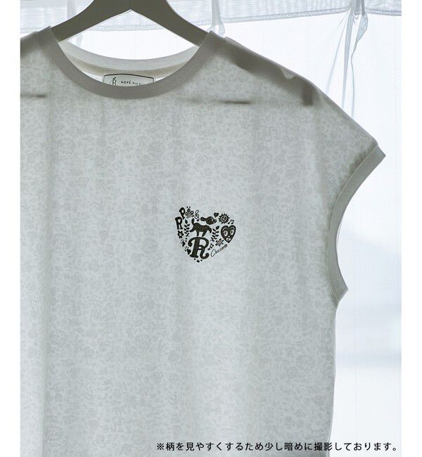 Rope&rsquo;Picnic「【Chocomoo&times;ROPE' PICNIC】【接触冷感】アソートフレンチスリーブTシャツ」|Tシャツ・カットソー|