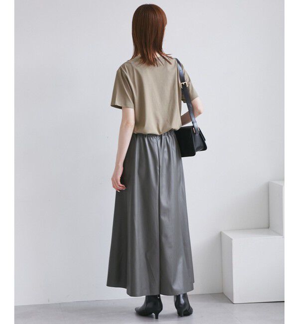 Rope&rsquo;Picnic「【UVカット・接触冷感・汗染み加工】フロッキーロゴTシャツ」|Tシャツ・カットソー|