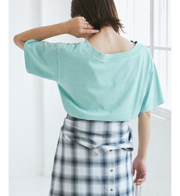 Rope&rsquo;Picnic「オフショルプリントハーフスリーブTシャツ」|Tシャツ・カットソー|