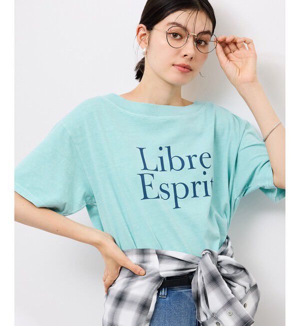 Rope&rsquo;Picnic「オフショルプリントハーフスリーブTシャツ」|Tシャツ・カットソー|