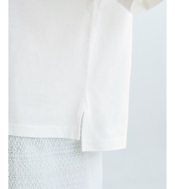 Rope&rsquo;Picnic「オフショルプリントハーフスリーブTシャツ」|Tシャツ・カットソー|