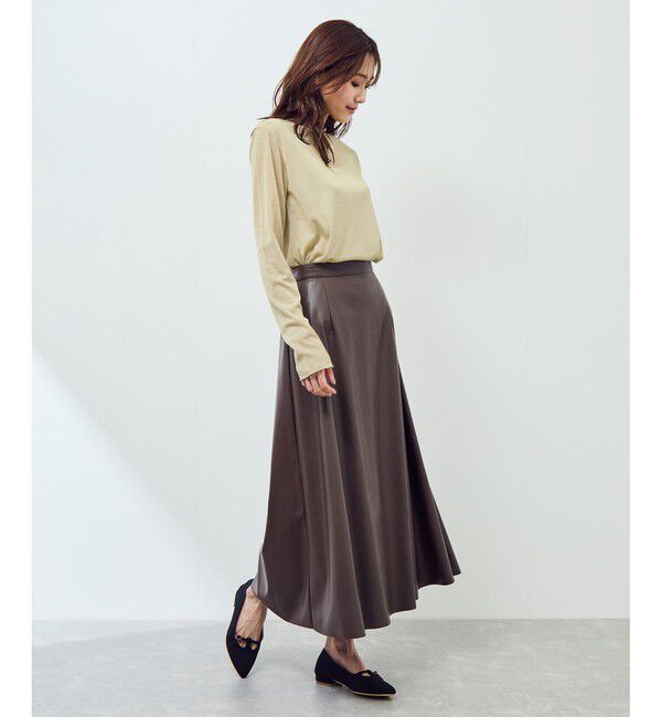 Rope&rsquo;Picnic「ラメシアーリブカットソー」|Tシャツ・カットソー|