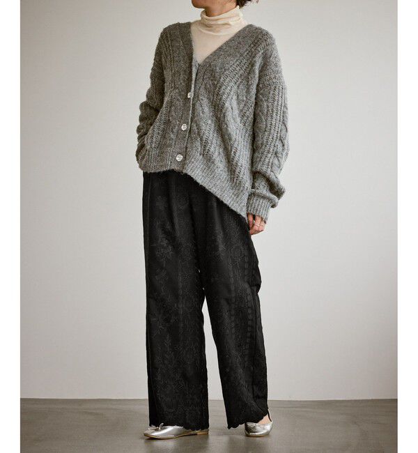 Rope&rsquo;Picnic「ウィンターイージー刺繍パンツ」|チノ|