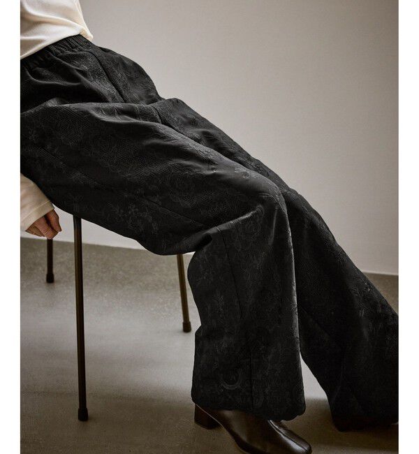 Rope&rsquo;Picnic「ウィンターイージー刺繍パンツ」|チノ|