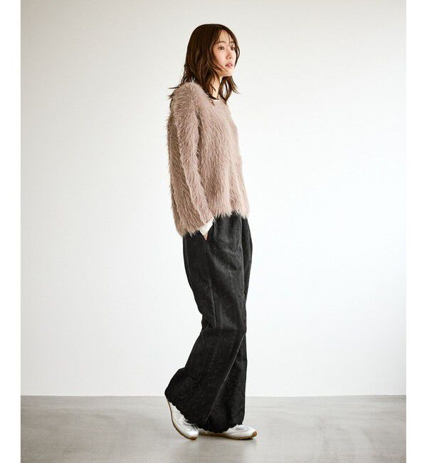 Rope&rsquo;Picnic「ウィンターイージー刺繍パンツ」|チノ|