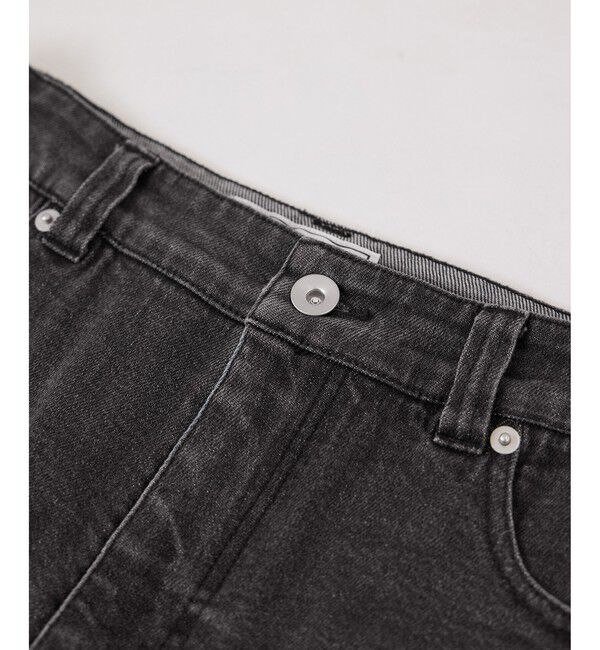 Rope&rsquo;Picnic「ウエストシェイプハイライズマムジーンズ」|デニム|