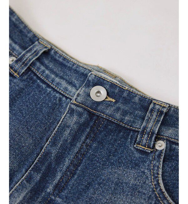 Rope&rsquo;Picnic「ウエストシェイプハイライズマムジーンズ」|デニム|