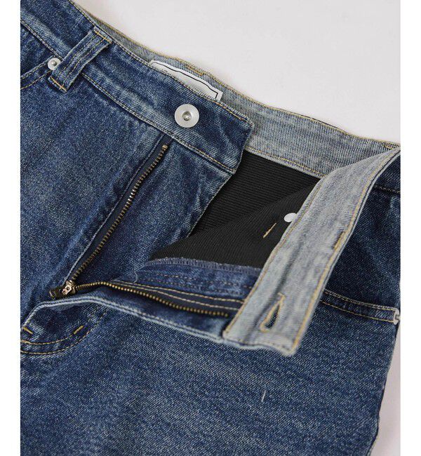 Rope&rsquo;Picnic「ウエストシェイプハイライズマムジーンズ」|デニム|