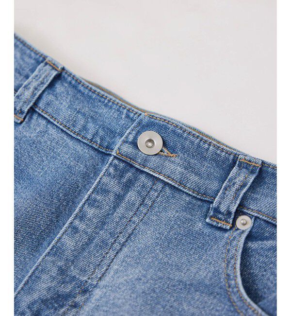 Rope&rsquo;Picnic「ウエストシェイプハイライズマムジーンズ」|デニム|