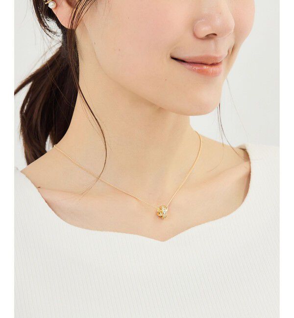 ROPE PICNIC PASSAGE「ダブルリングショートネックレス」|ネックレス|