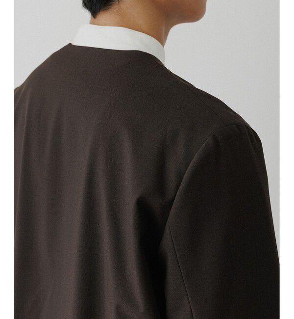 ADAM ET ROPE'「ルームジャケット / セットアップ対応」|ノーカラージャケット|