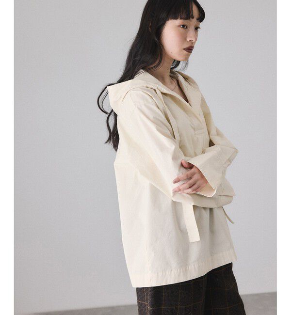 ADAM ET ROPE'「スキッパーフーディシャツ」|シャツ・ブラウス|キナリ系(17)