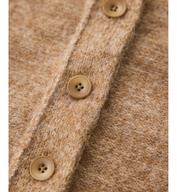 ADAM ET ROPE'「MIXヤーンカーディガン」|カーディガン|