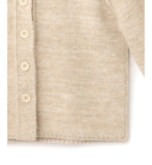 ADAM ET ROPE'「MIXヤーンカーディガン」|カーディガン|