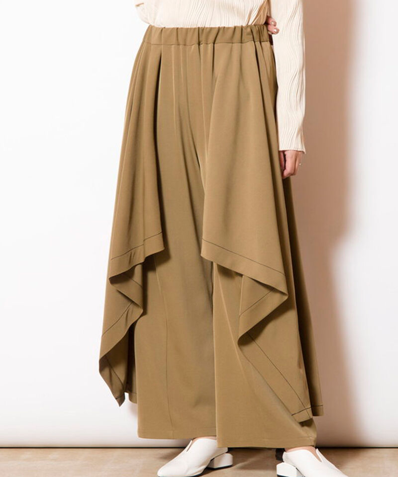  「サイドレイヤードパンツ」|その他|KHAKI