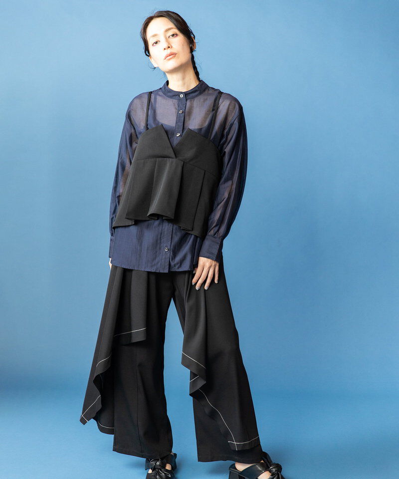  「サイドレイヤードパンツ」|その他|