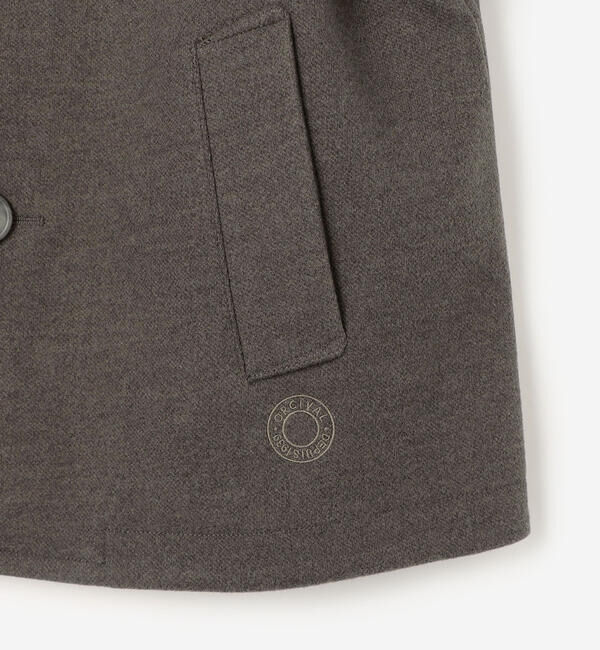 ORCIVAL「ORCIVAL | ブリティッシュツイード ノーカラーブルゾン WOMEN」|ノーカラージャケット|