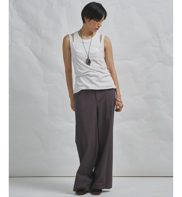 GEMINI「【GEMINI】マルチwayノースリーブカットソー」|Tシャツ・カットソー|