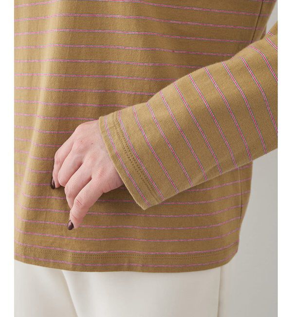 GEMINI「【GEMINI】バックシャンボーダーカットソー」|Tシャツ・カットソー|