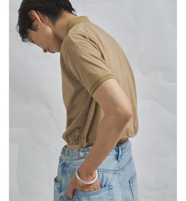 GEMINI「【GEMINI】ボーダーポロカットソー」|Tシャツ・カットソー|