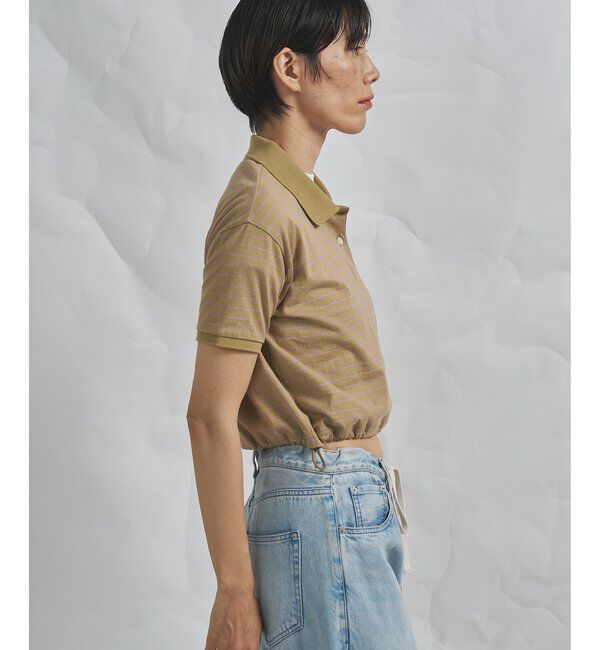 GEMINI「【GEMINI】ボーダーポロカットソー」|Tシャツ・カットソー|