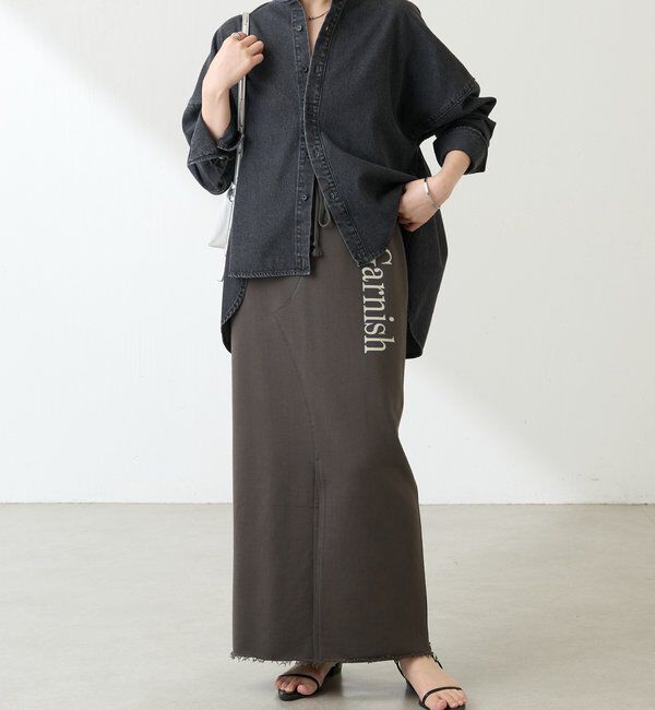  「Q.anos デニムシャツジャケット」|シャツ・ブラウス|