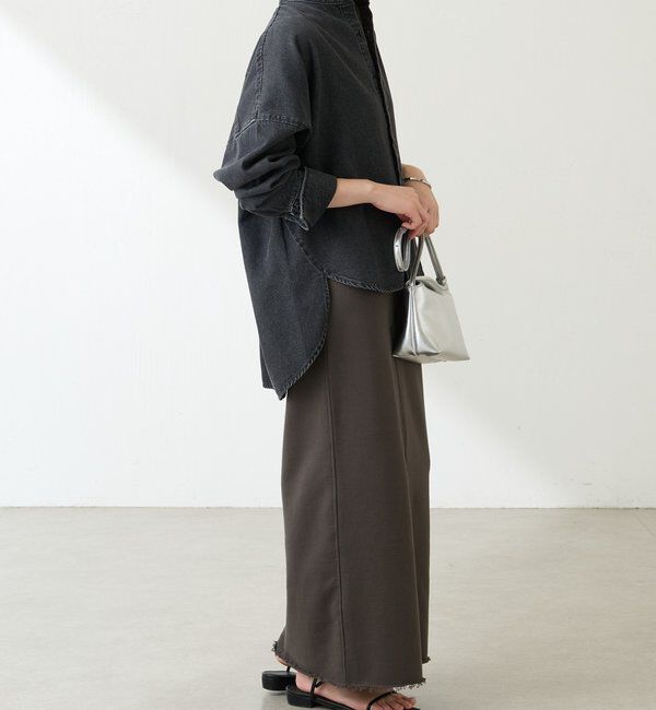  「Q.anos デニムシャツジャケット」|シャツ・ブラウス|