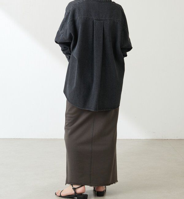  「Q.anos デニムシャツジャケット」|シャツ・ブラウス|