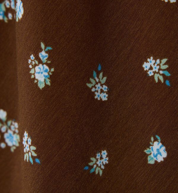  「小花柄マーメイドスカート」|スカート|