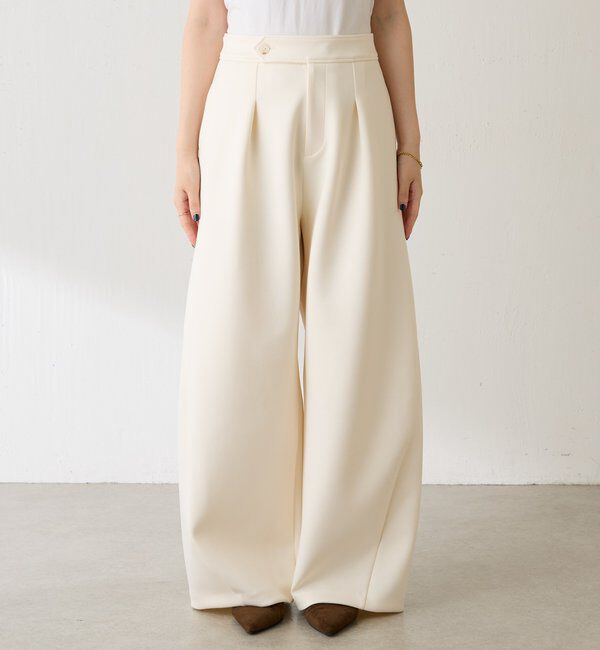  「裾切替ダンボールパンツ」|チノ|