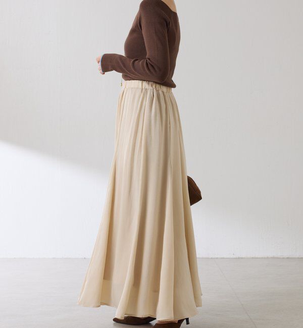  「アンチスタティックフレアスカート」|スカート|