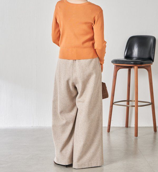  「ラインボタンコンパクトカーディガン」|ニット・セーター|