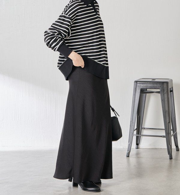  「ボーダーポンチニットソー」|Tシャツ・カットソー|